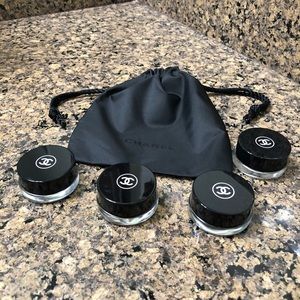CHANEL Empty Glass Jars + Bag- Makeup- Skincare #2